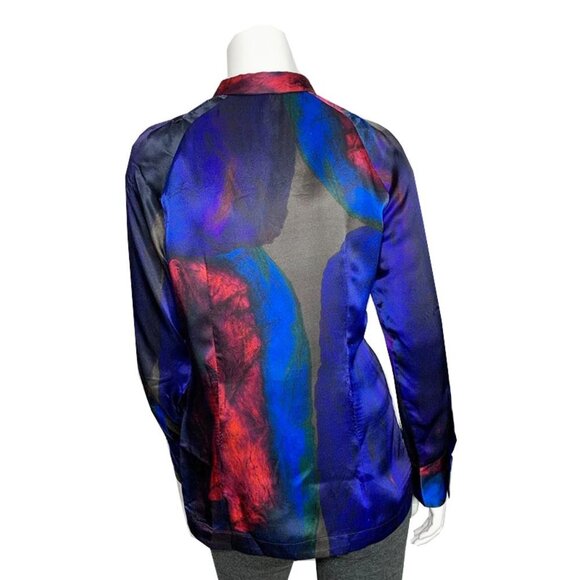 PIAZZA SEMPIONE Saturated silk top - Picture 2 of 7